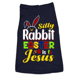 Silly Rabbit Easter Is For Jesus Funny Easter Doggie Tank