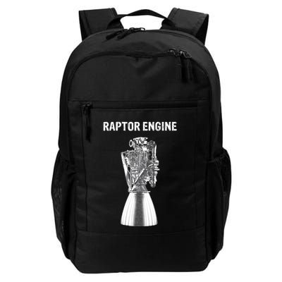 Starship Raptor Engine For Space Explorer & Rocket Scientist Daily Commute Backpack