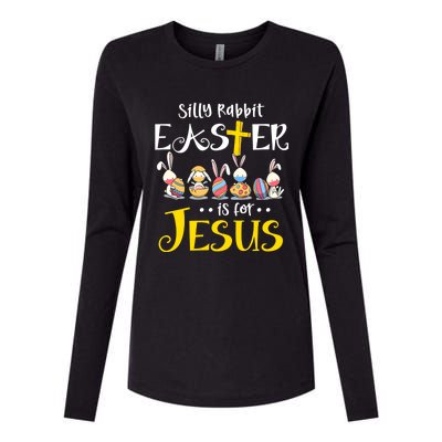 Silly Rabbit Easter Is For Jesus Bunny Face Mask Quarantined Gift Womens Cotton Relaxed Long Sleeve T-Shirt