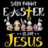 Silly Rabbit Easter Is For Jesus Bunny Face Mask Quarantined Gift Flatbill Hat
