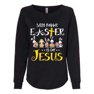 Silly Rabbit Easter Is For Jesus Bunny Face Mask Quarantined Gift Womens California Wash Sweatshirt