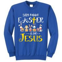 Silly Rabbit Easter Is For Jesus Bunny Face Mask Quarantined Gift Sweatshirt