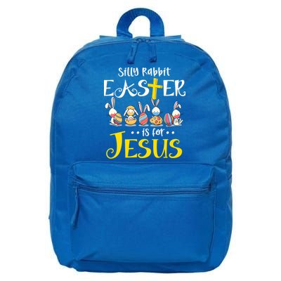 Silly Rabbit Easter Is For Jesus Bunny Face Mask Quarantined Gift 16 in Basic Backpack