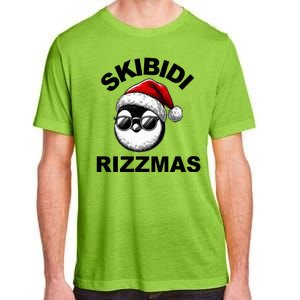 Skibidi Rizzmas Funny Christmas Penguin Adult ChromaSoft Performance T-Shirt