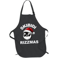 Skibidi Rizzmas Funny Christmas Penguin Apron