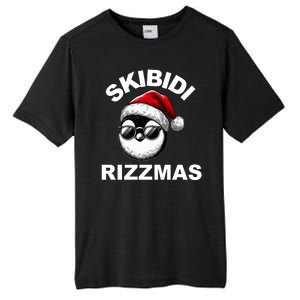 Skibidi Rizzmas Funny Christmas Penguin Tall Fusion ChromaSoft Performance T-Shirt