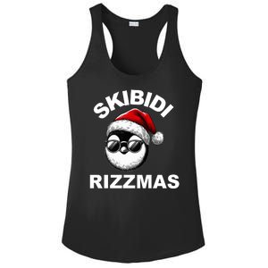 Skibidi Rizzmas Funny Christmas Penguin Ladies PosiCharge Competitor Racerback Tank