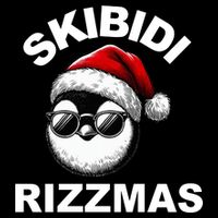 Skibidi Rizzmas Funny Christmas Penguin Wool Snapback Cap