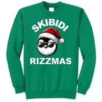 Skibidi Rizzmas Funny Christmas Penguin Sweatshirt