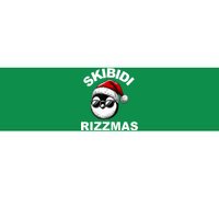 Skibidi Rizzmas Funny Christmas Penguin Bumper Sticker