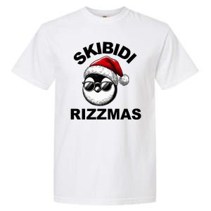 Skibidi Rizzmas Funny Christmas Penguin Garment-Dyed Heavyweight T-Shirt