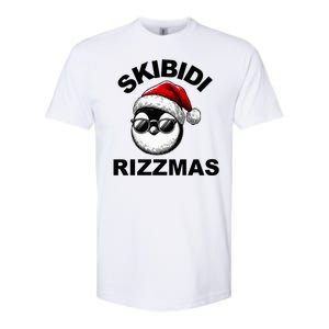 Skibidi Rizzmas Funny Christmas Penguin Softstyle CVC T-Shirt