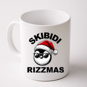 Skibidi Rizzmas Funny Christmas Penguin Coffee Mug