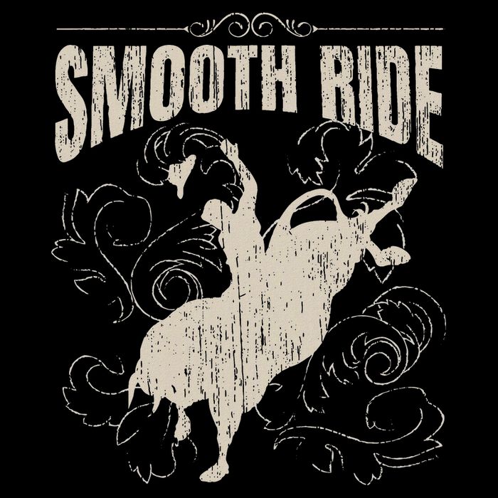 Smooth Ride Funny Rodeo Cool Bull Rider Cowboy Gift Baby Bodysuit