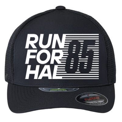 Satoshistore Run For Hal 85 Flexfit Unipanel Trucker Cap