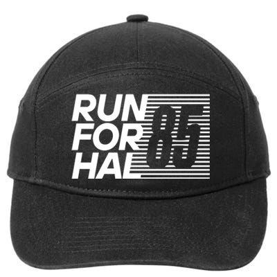 Satoshistore Run For Hal 85 7-Panel Snapback Hat