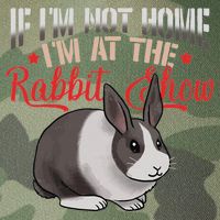 Show Rabbit For Dutch Rabbit Owner Legacy Tie Dye Trucker Hat
