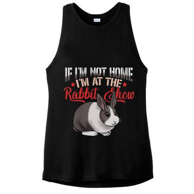 Show Rabbit For Dutch Rabbit Owner Ladies PosiCharge Tri-Blend Wicking Tank