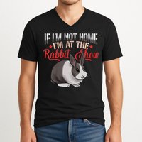 Show Rabbit For Dutch Rabbit Owner V-Neck T-Shirt