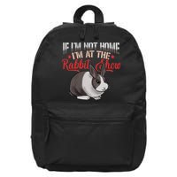 Show Rabbit For Dutch Rabbit Owner 16 in Basic Backpack