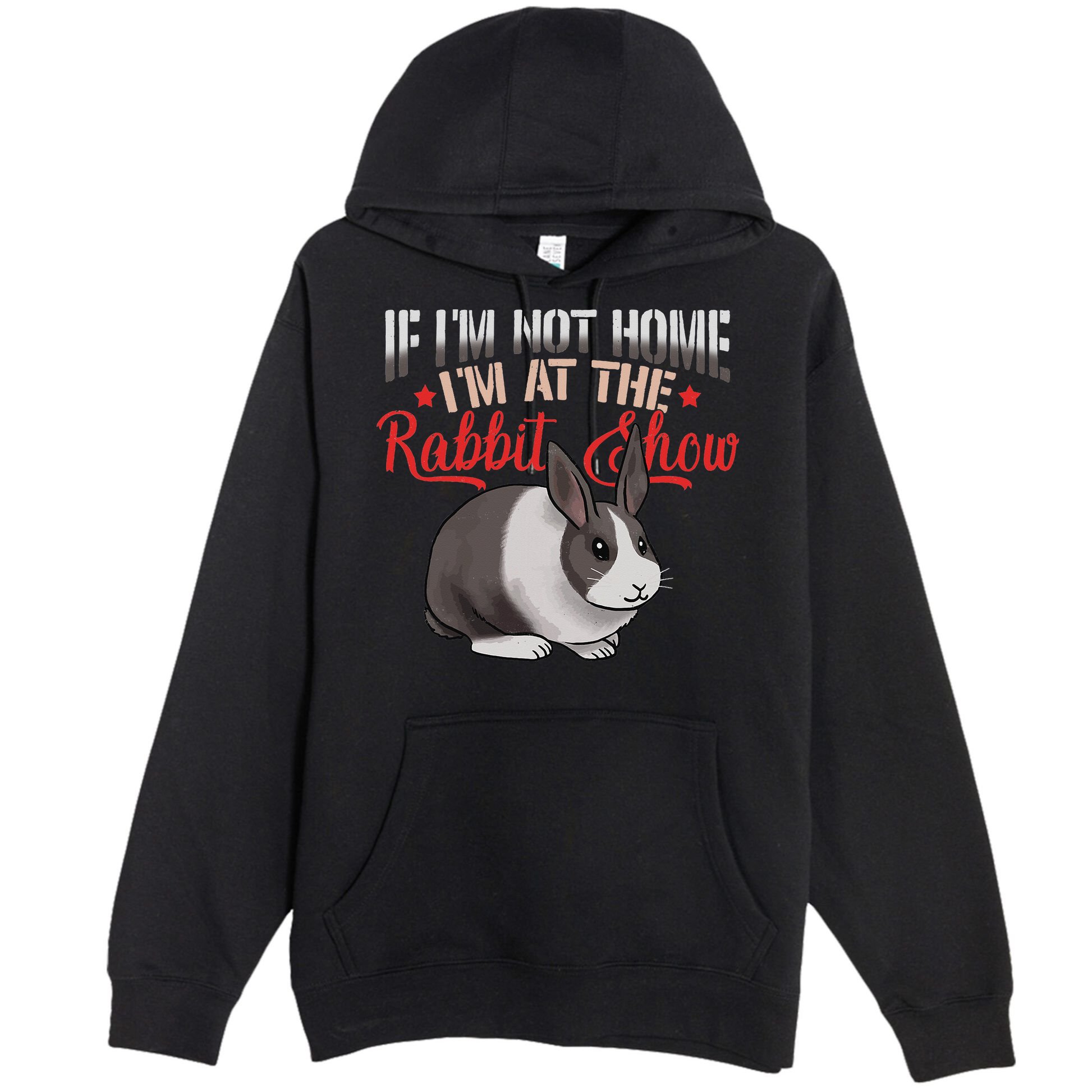 Show Rabbit For Dutch Rabbit Owner Premium Pullover Hoodie