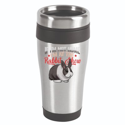 Show Rabbit For Dutch Rabbit Owner 16oz Travel Tumbler