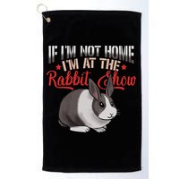 Show Rabbit For Dutch Rabbit Owner Golf Towel