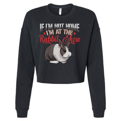 Show Rabbit For Dutch Rabbit Owner Cropped Pullover Crew