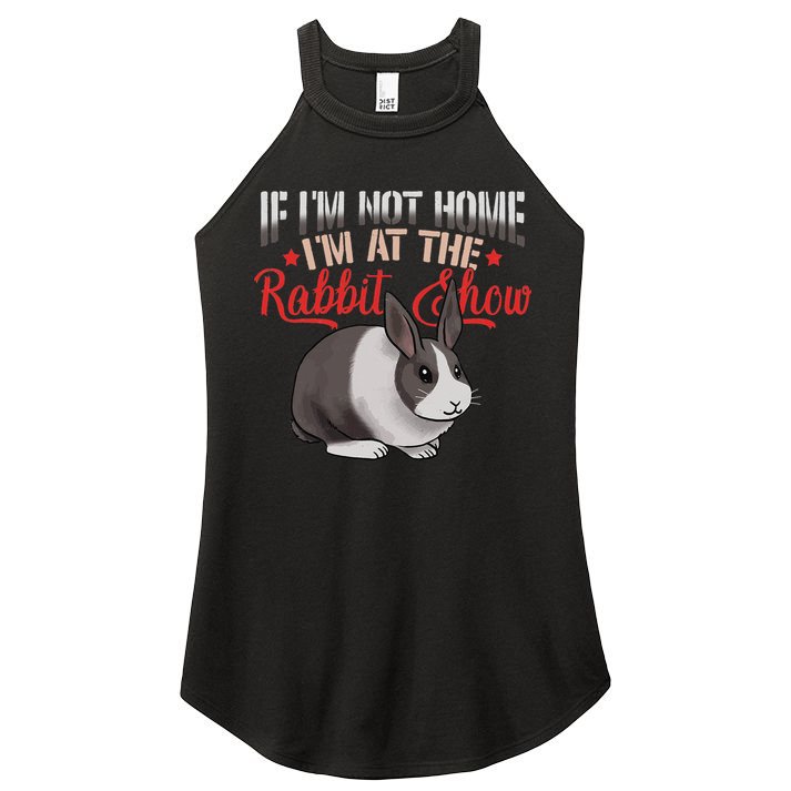 Show Rabbit For Dutch Rabbit Owner Women's Perfect Tri Rocker Tank