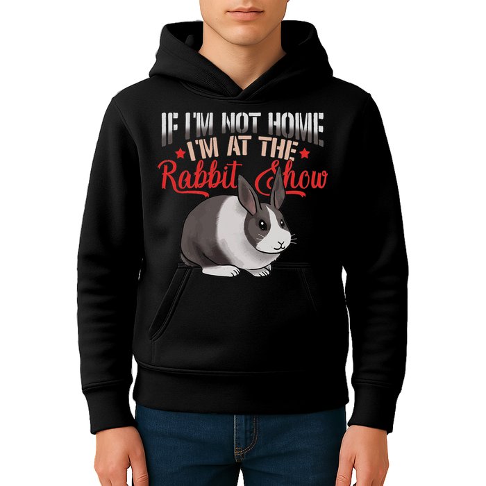 Show Rabbit For Dutch Rabbit Owner Kids Hoodie