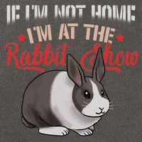 Show Rabbit For Dutch Rabbit Owner Cotton Canvas Backpack