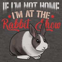 Show Rabbit For Dutch Rabbit Owner Vector Backpack