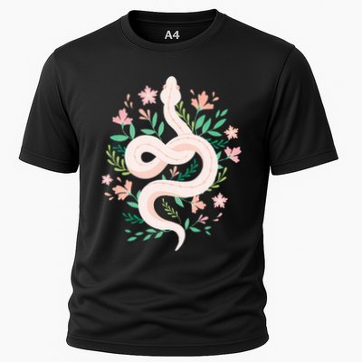 Snake Reptile Flowers Poisonous Python Cobra Animal Gift Performance Shirt