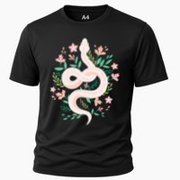 Snake Reptile Flowers Poisonous Python Cobra Animal Gift Performance Shirt