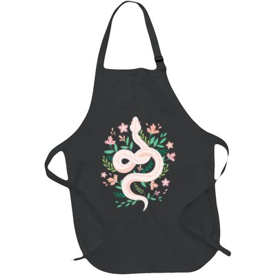 Snake Reptile Flowers Poisonous Python Cobra Animal Gift Apron