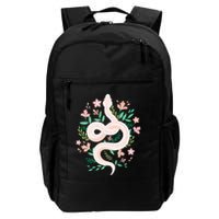 Snake Reptile Flowers Poisonous Python Cobra Animal Gift Backpack