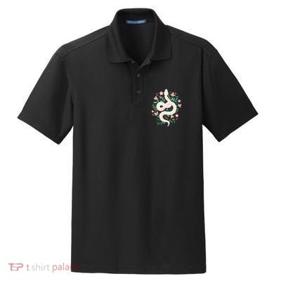 Snake Reptile Flowers Poisonous Python Cobra Animal Gift Dry Zone Grid Polo