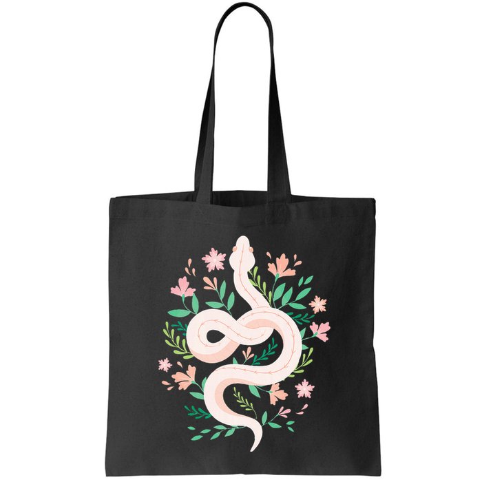 Snake Reptile Flowers Poisonous Python Cobra Animal Gift Bag