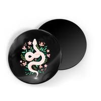 Snake Reptile Flowers Poisonous Python Cobra Animal Gift Magnet