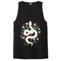 Snake Reptile Flowers Poisonous Python Cobra Animal Gift PosiCharge Competitor Tank