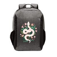 Snake Reptile Flowers Poisonous Python Cobra Animal Gift Vector Backpack