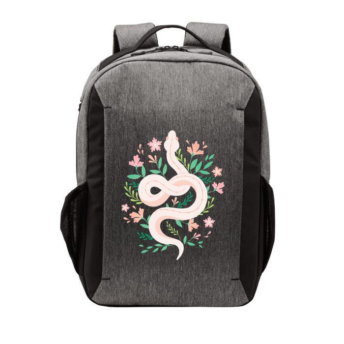 Snake Reptile Flowers Poisonous Python Cobra Animal Gift Vector Backpack