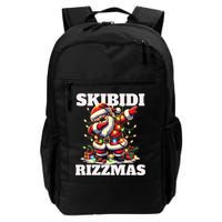 Skibidi Rizzmas Funny Christmas Dab Backpack