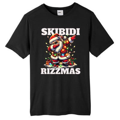 Skibidi Rizzmas Funny Christmas Dab Tall Fusion ChromaSoft Performance T-Shirt