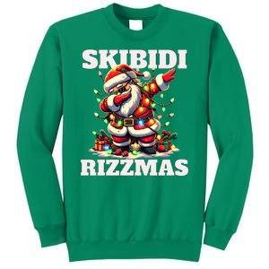 Skibidi Rizzmas Funny Christmas Dab Sweatshirt