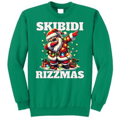 Skibidi Rizzmas Funny Christmas Dab Sweatshirt