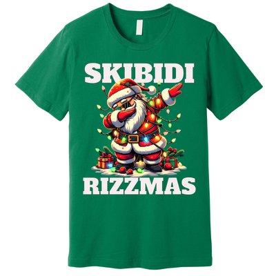 Skibidi Rizzmas Funny Christmas Dab Premium T-Shirt