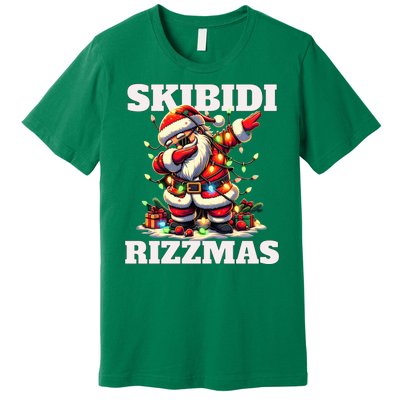 Skibidi Rizzmas Funny Christmas Dab Premium T-Shirt