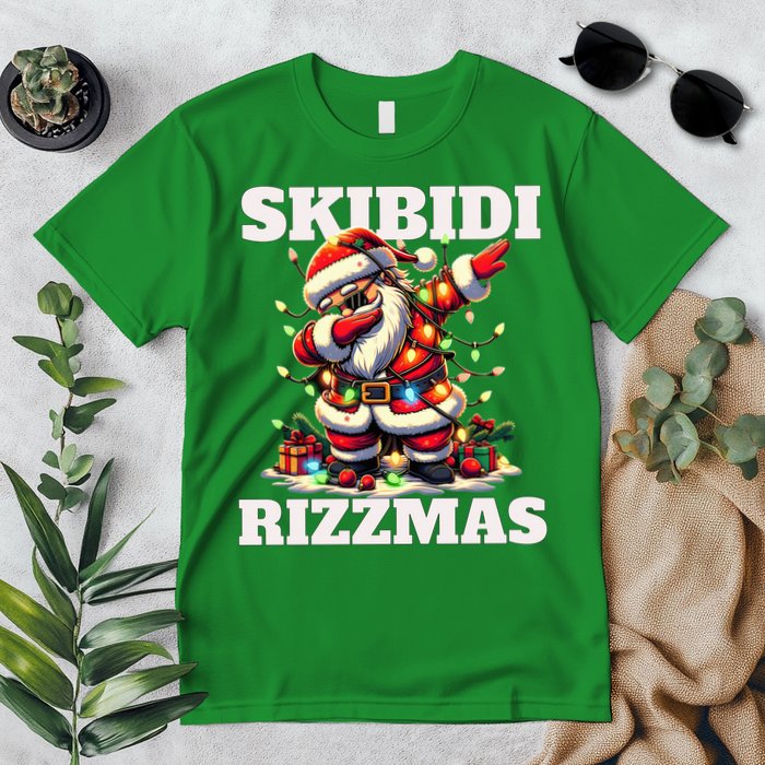 Skibidi Rizzmas Funny Christmas Dab Premium T-Shirt