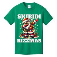 Skibidi Rizzmas Funny Christmas Dab Kids T-Shirt